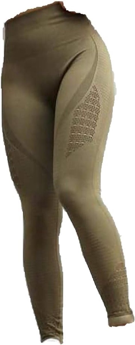 Broek - Groen - Naadloos - Hoge Taille - Legging - Fitness - Maat L