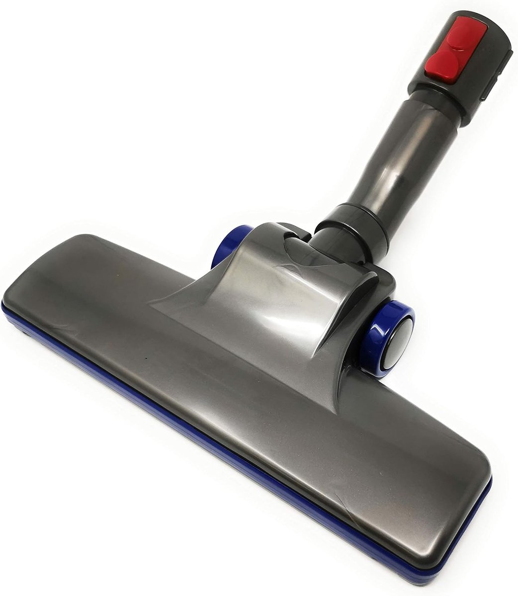 Compacte borstel met glijstrips compatibel met Dyson stofzuiger (met adapter Big Ball/ 2)