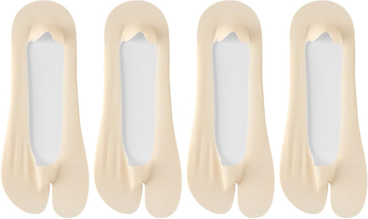 Sokken voor dames, onzichtbare sokken, verkoelend textiel, antislip, ademend, ballerinasokken, loafersokken