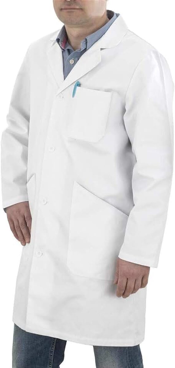 Outils Wolf Witte blouse 190 g/m²/maat M