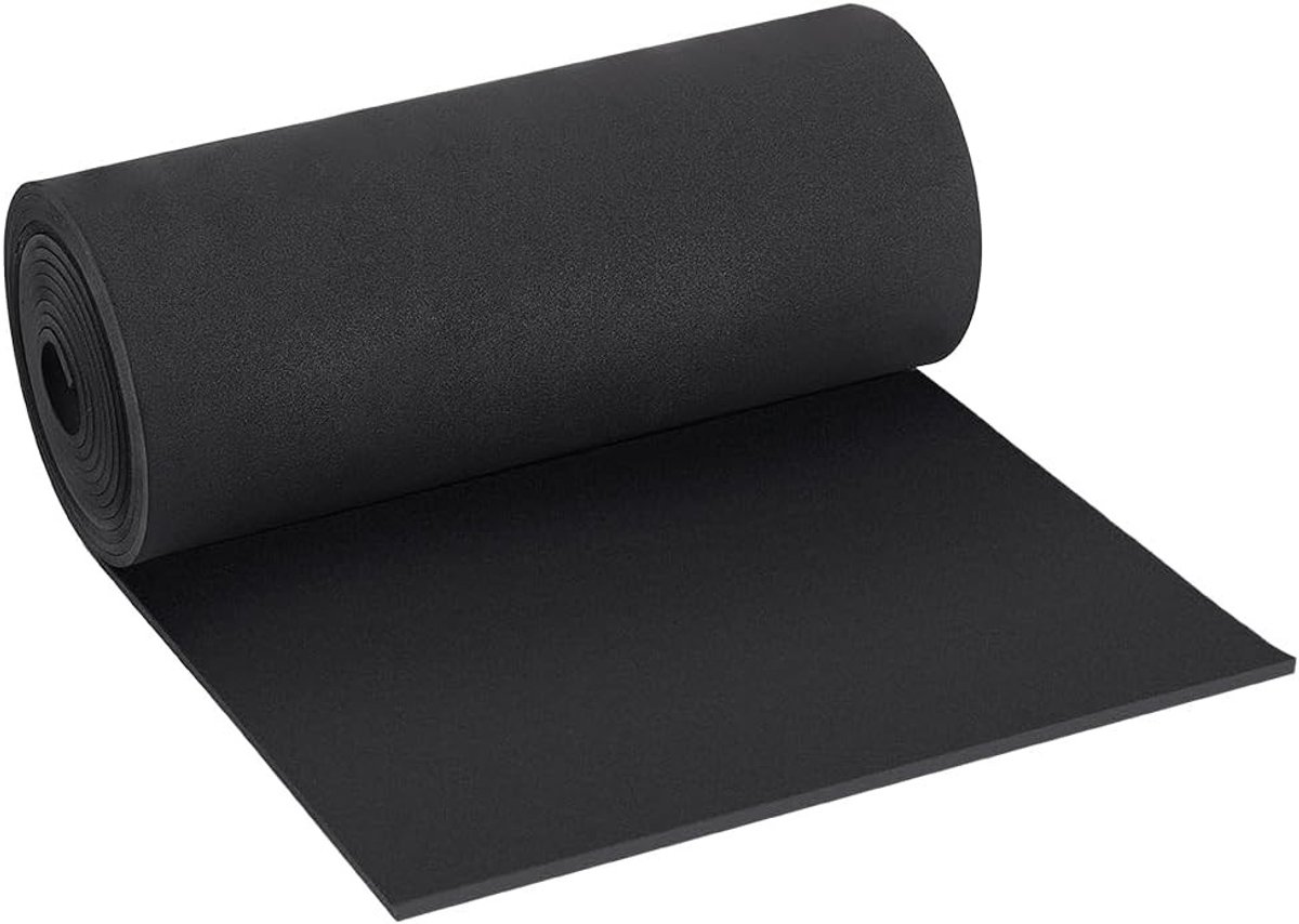 EVA Foam Rol 300 x 30 cm Zwart Hoogwaardige Cosplay Foam 4mm Dikte voor Kostuums en DIY Projecten