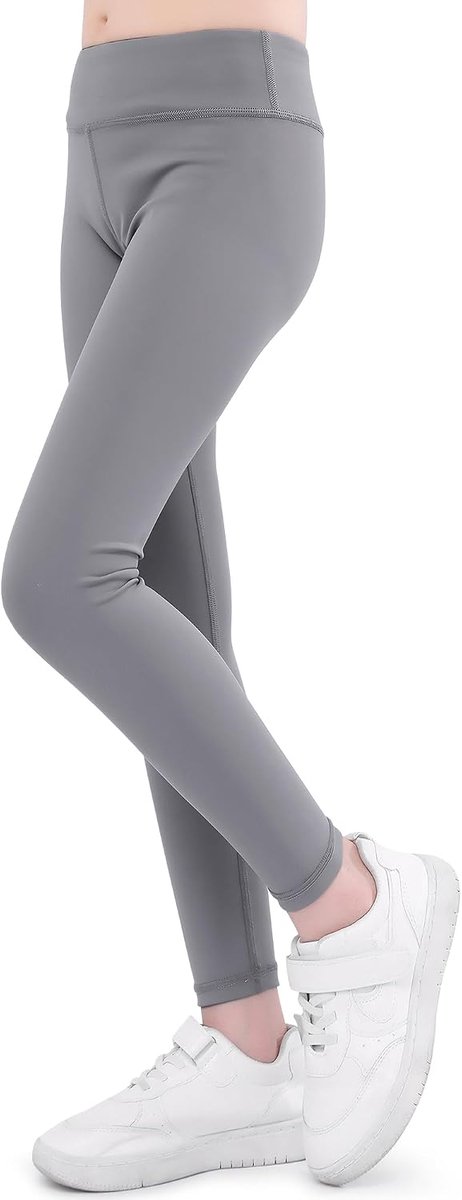 Leggings Meisjes Kids High Waisted Yoga Broek Katoen Sport Leggings Stretch Lengte Broek Multicolour Gym Broek Casual Jogging Sport Broek Lente Herfst Activewear voor Tieners Maat 110-152