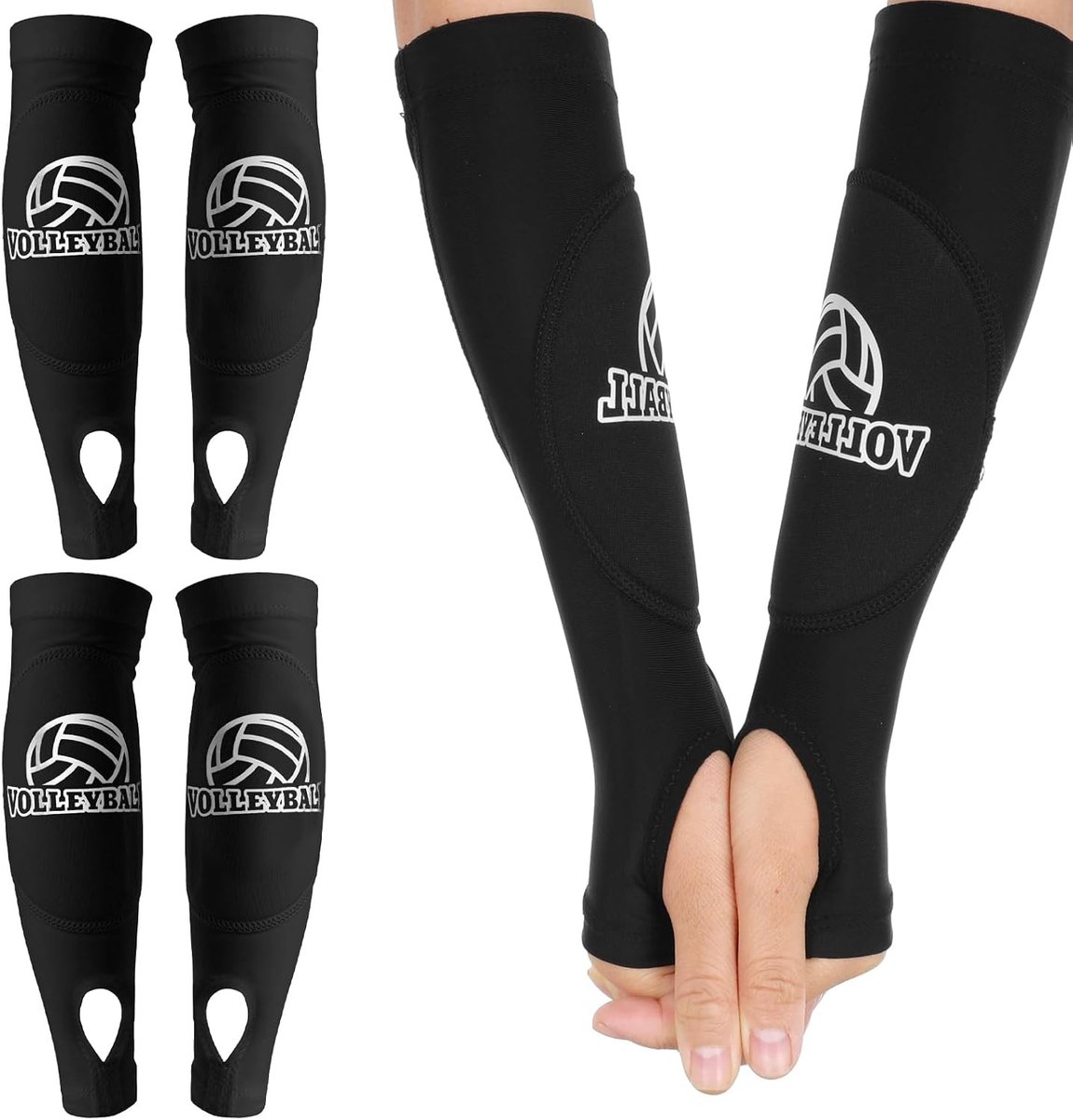 1 paar antislip onderarmbeschermers voor jongeren, volleybalaccessoires, sportbescherming, comfortabele en duurzame armbescherming voor kinderen