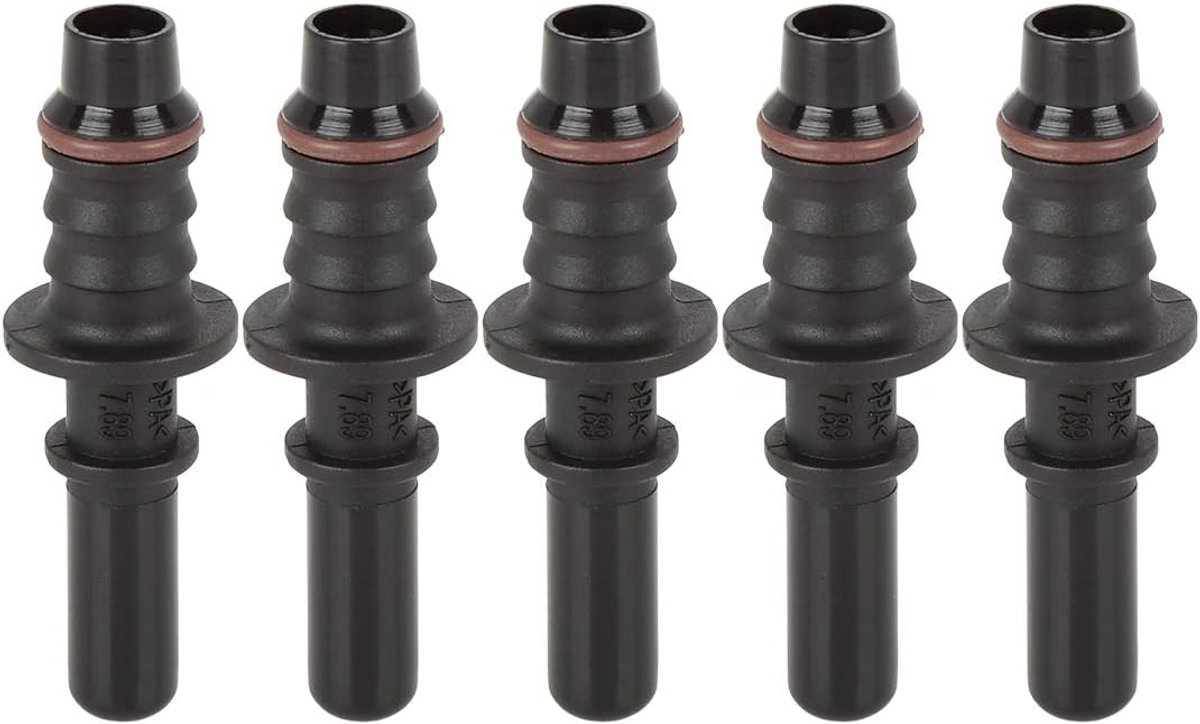 5 stuks 7,89 mm ID8 auto brandstofleiding slang snelsluiting stekker