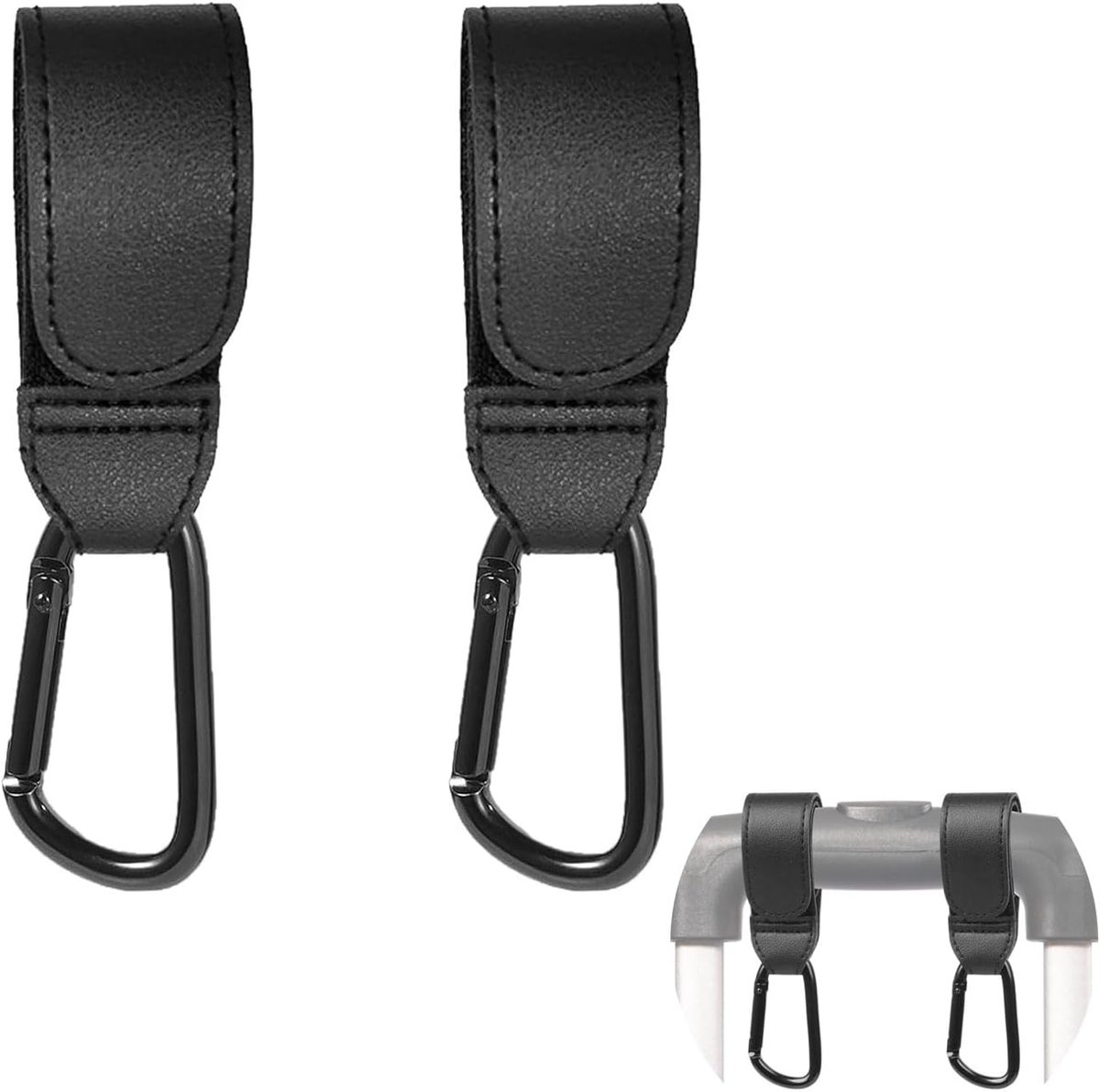 Karabijnhaken met kleefsluiting als praktische haak voor koffer, geschikt reisaccessoire voor jassen en tassen om op te hangen op reis, dit veelzijdige kofferaccessoire en reisaccessoire