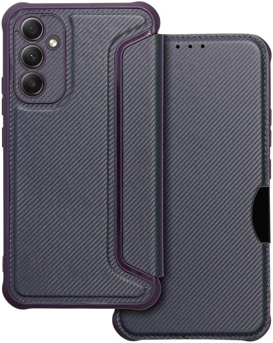 Klaphoes, magnetisch, schokbestendig, voor Samsung Galaxy A55 5G, blauw