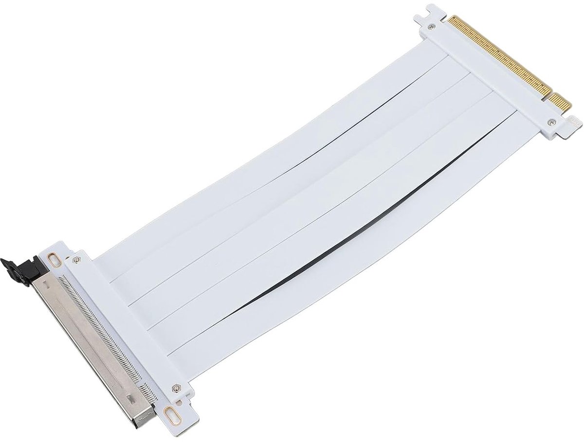 GPU Riser Kabel 20cm - PCIE 5.0 - Hoge snelheid - Flexibel - Geschikt voor PCIE 4.0 3.0 2.0 1.0