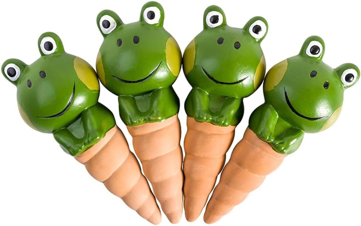 4 Stuks Zelfwaterende Bolletjes voor Planten - Efficiënte Watergeefsystemen voor Binnen- en Buitenplanten, Automatische Watering Oplossingen en Tuinaccessoires