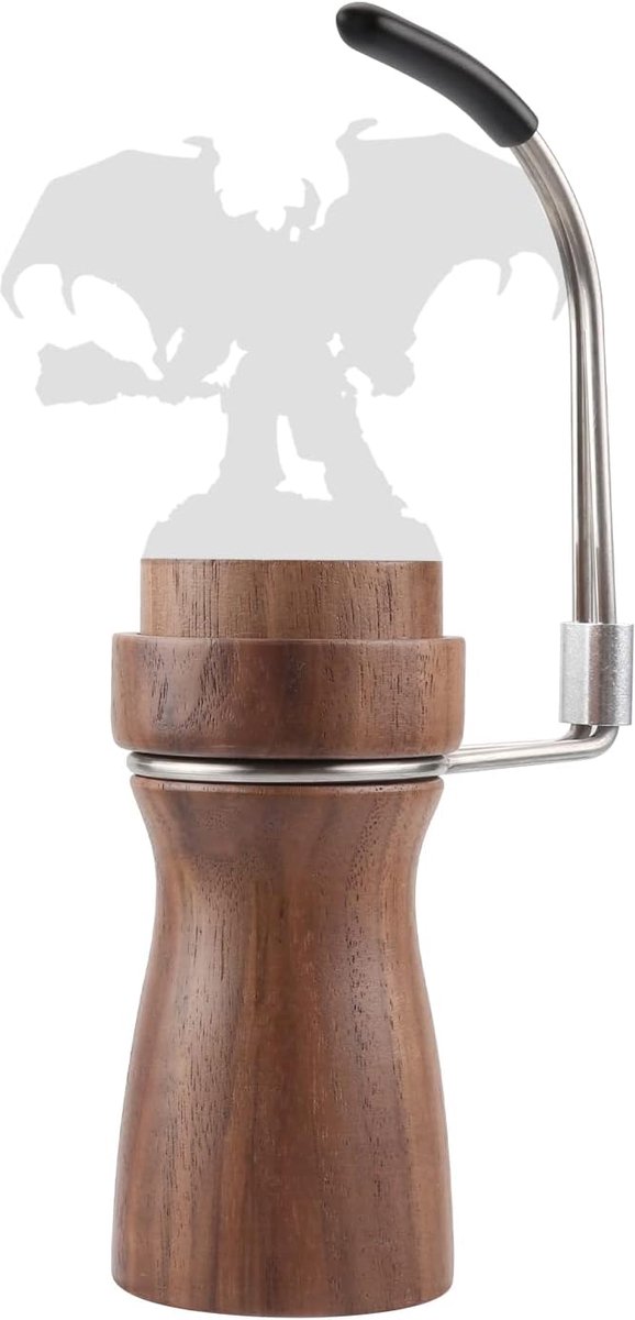 Schilderij Handvat voor Miniautres Zwart Walnoot Verf Handvat Compatibel met Warhammer, DND, Schaal Model, Fantasie Beeldjes (Verleng Versie 03)