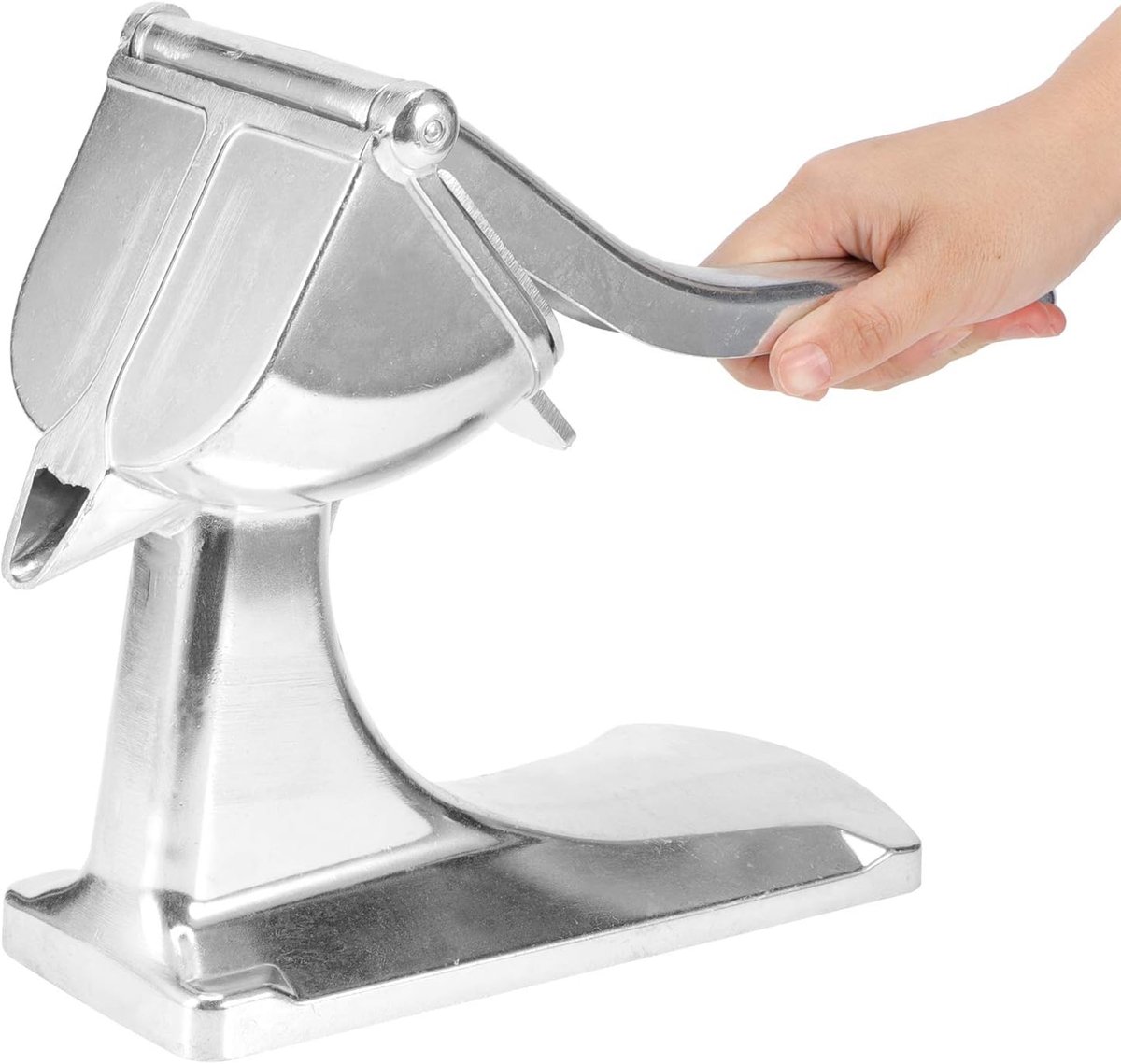 Handmatige sapcentrifuge aluminiumlegering mini fruitpers knijpers oranje pers extractor multifunctionele keukenaccessoires zilver