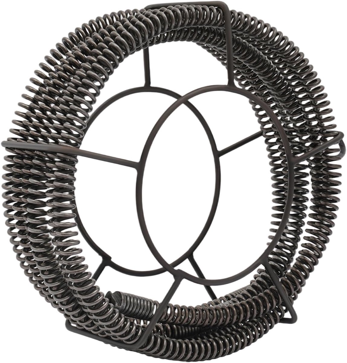 7 m, 22 mm, 65 mangaanstaal, thermisch verzinkt, flexibele buigingen, keuken, badkamer, toilet, afvoerreiniger, compatibel met machines, boormachine, handslinger
