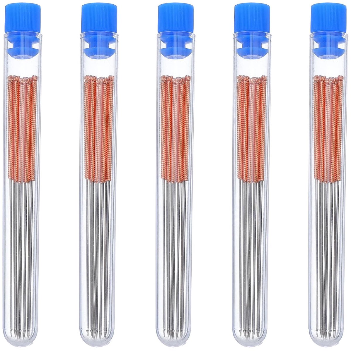 50 stuks printer nozzle reinigingsset - extruder printkop ontstopper gereedschapsset - nozzle verstoppingsverwijderingspen voor 3D-printeraccessoires 0,8 mm