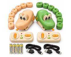 Snake Game Real Life - Interactief - Oplaadbaar - Stoooxplay - Bestuurbaar Speelgoed - 2 Spelers - Slangenspel - Geluid