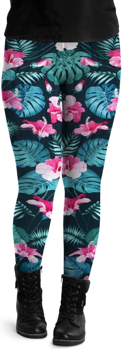cosey Mevrouw legging bunte bedruckte