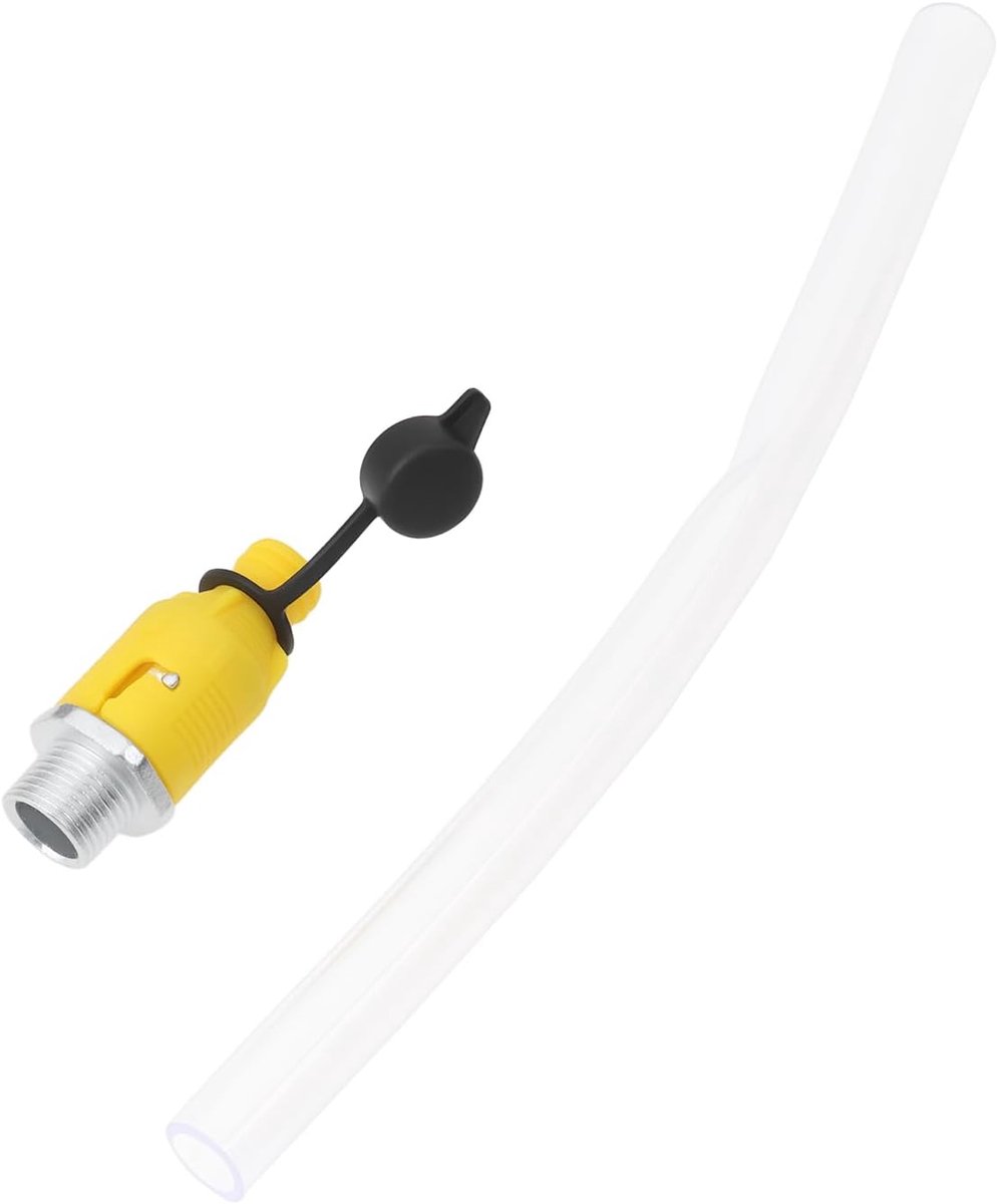 1 Set Gazon Tractor Olie Afvoerklep 181654 428287 37651 532428287 951-10517A Compatibel met Craftsman Compatibel met Tecumseh
