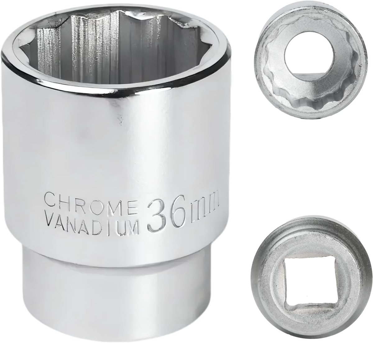 36 mm 3/4 inch 12-kant, dopsleutel 3/4 36 mm voor sleutel CR-MO(Whtie)