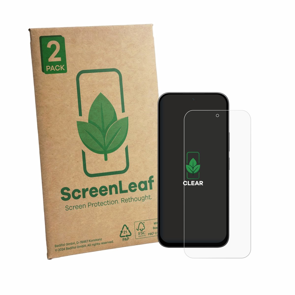 2 Stuks Screenprotector voor Xiaomi Redmi 17 - Hoogwaardige Beschermfolie transparant