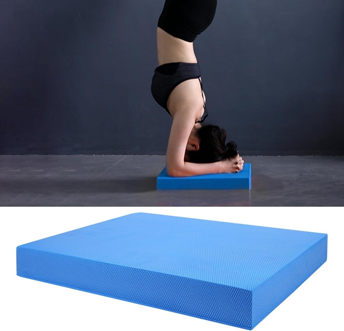 Zachte Yogakussen en Antislip Fitnessmat in Twee Maten voor Comfortabele Oefeningen