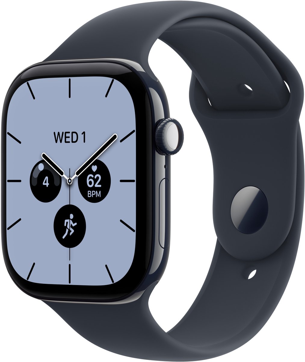 Apple Watch Series 12 - Wifi + 5G - 46 mm - Nachtblauw - M/L