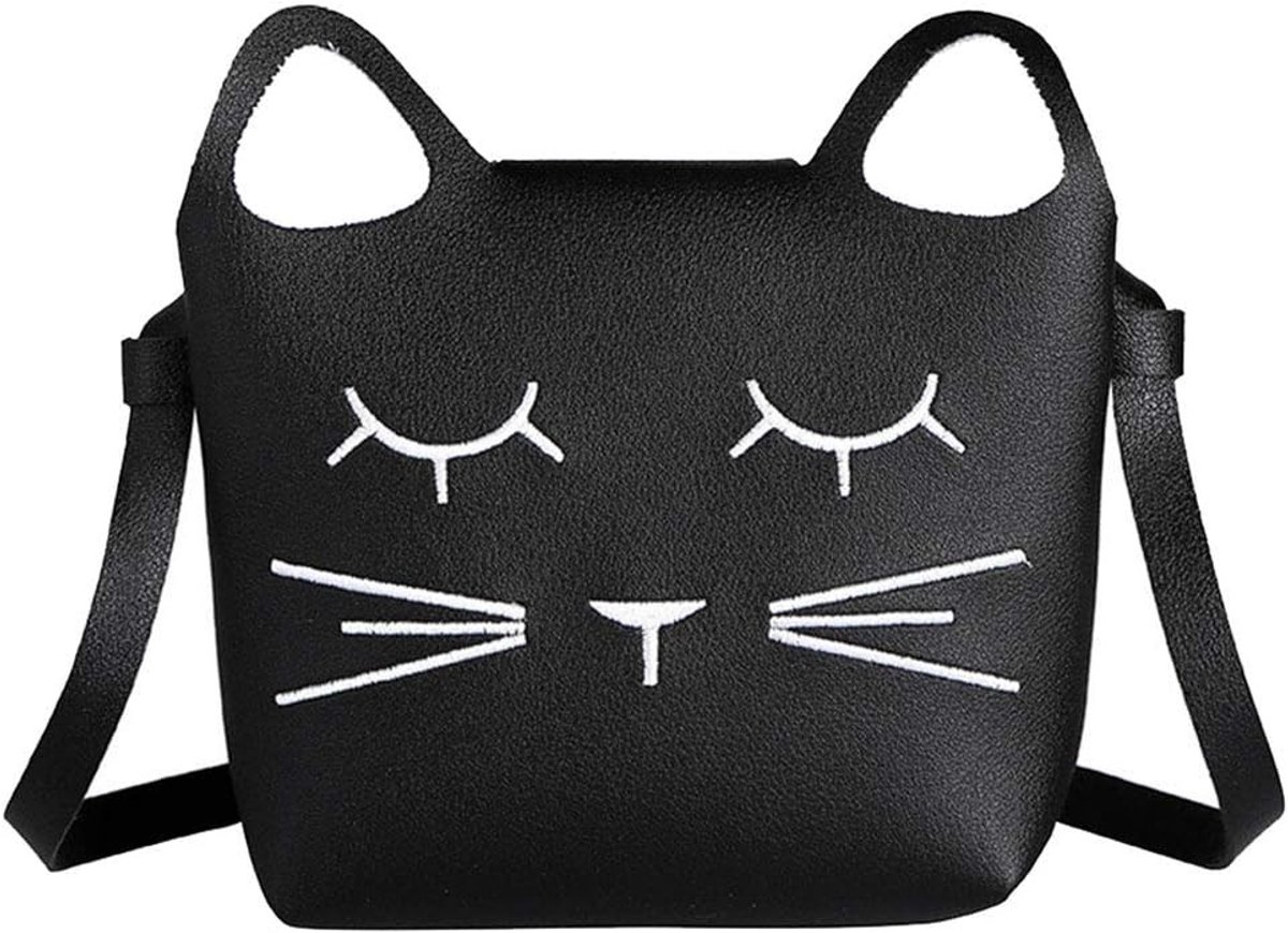 Schattige Mini Handtas voor Meisjes - Prinses Cat Schoudertas voor Kinderen