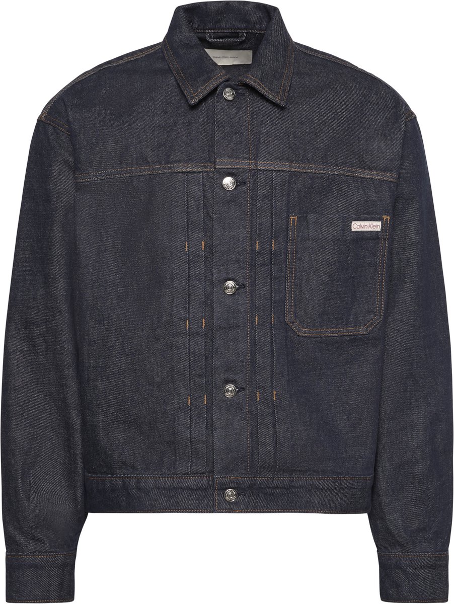 Calvin Klein Jas Lv04rh778g Iconic Indigo Mannen Maat - L