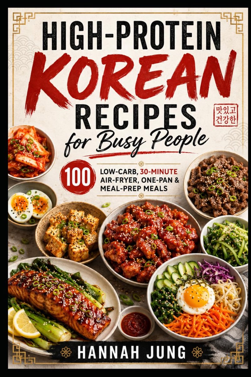 High-Protein Korean Recipes for Busy People: 100 Low-Carb, 30-Minute Air-Fryer, One-Pan & Meal-Prep Meals - ShopVlot