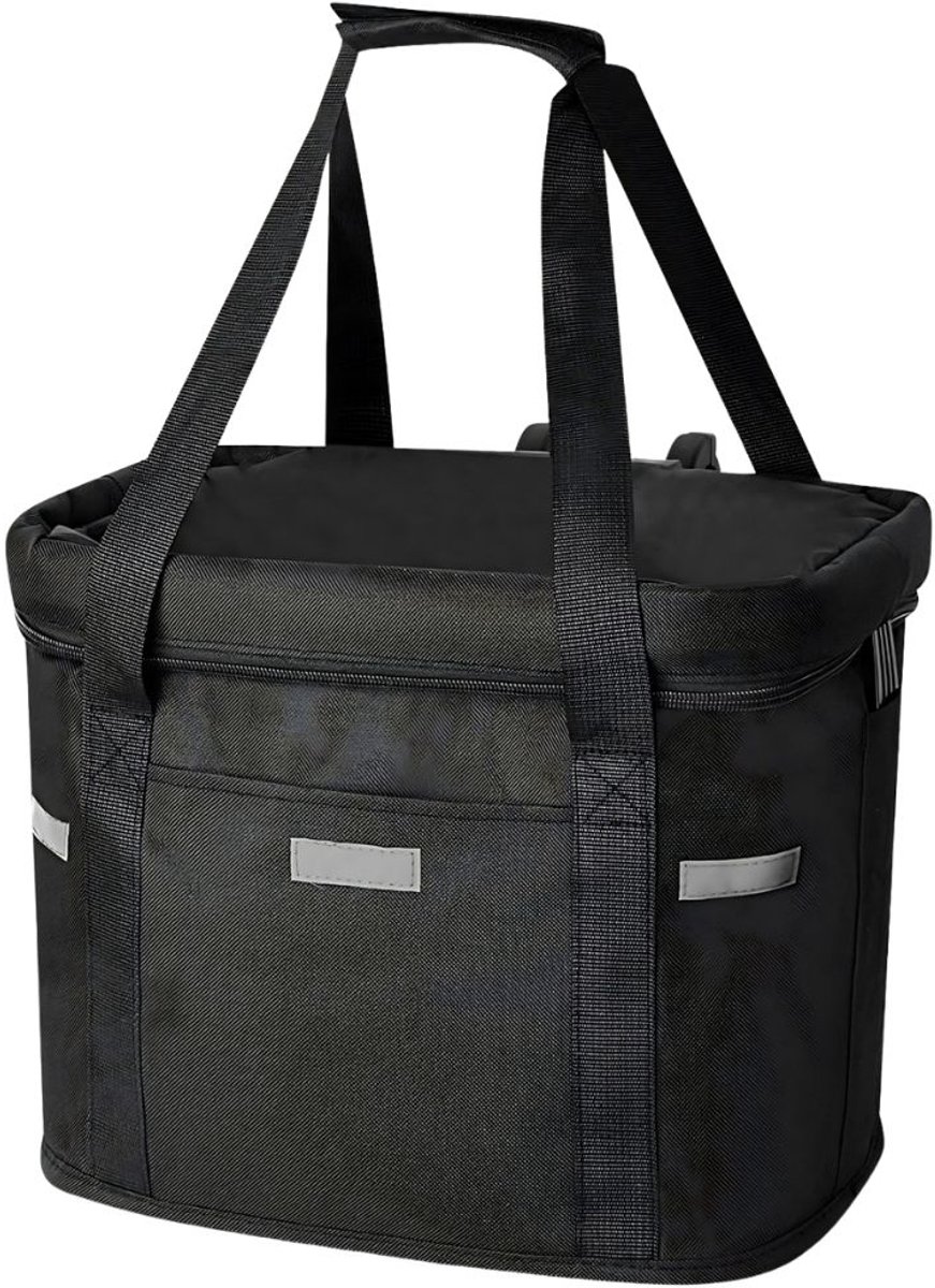KIRA® Hondenfietsmand - Hondenfietsmand Achterop - Fietsmand - Zwart - 34cm x 24cm x 28cm