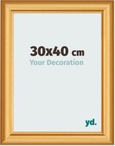 Your Decoration - Fotolijst 30x40 cm - MDF - Goud Mat - Lazio