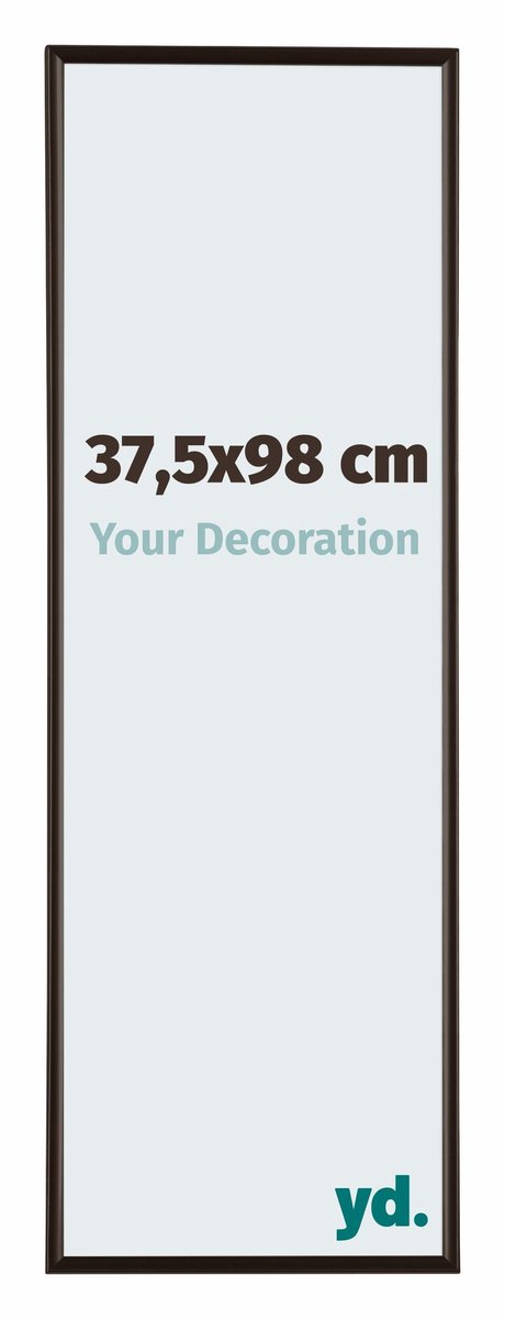 yd. Your Decoration - Fotolijst 37,5x98 cm - Kunststof - Antraciet - Evry