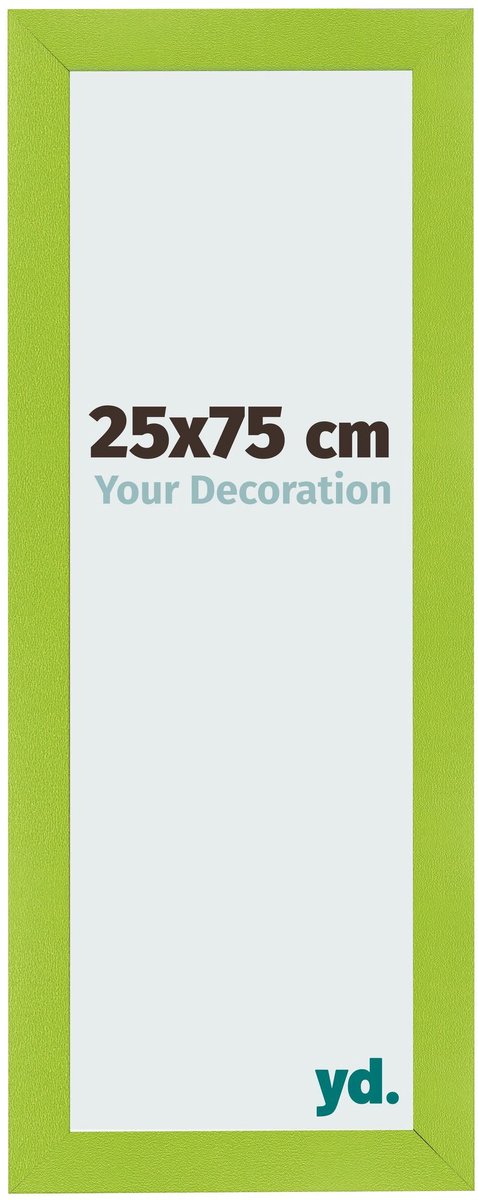 yd. Your Decoration - Fotolijst 25x75 cm - MDF - Groen - Pisa