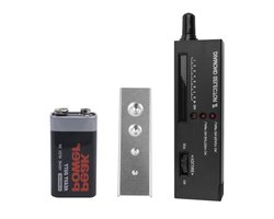 Diamant Tester - Slijpsteen Pen - Edelsteen Identificatie - Thermische Geleidbaarheid - 30x Vergroting - Zwart