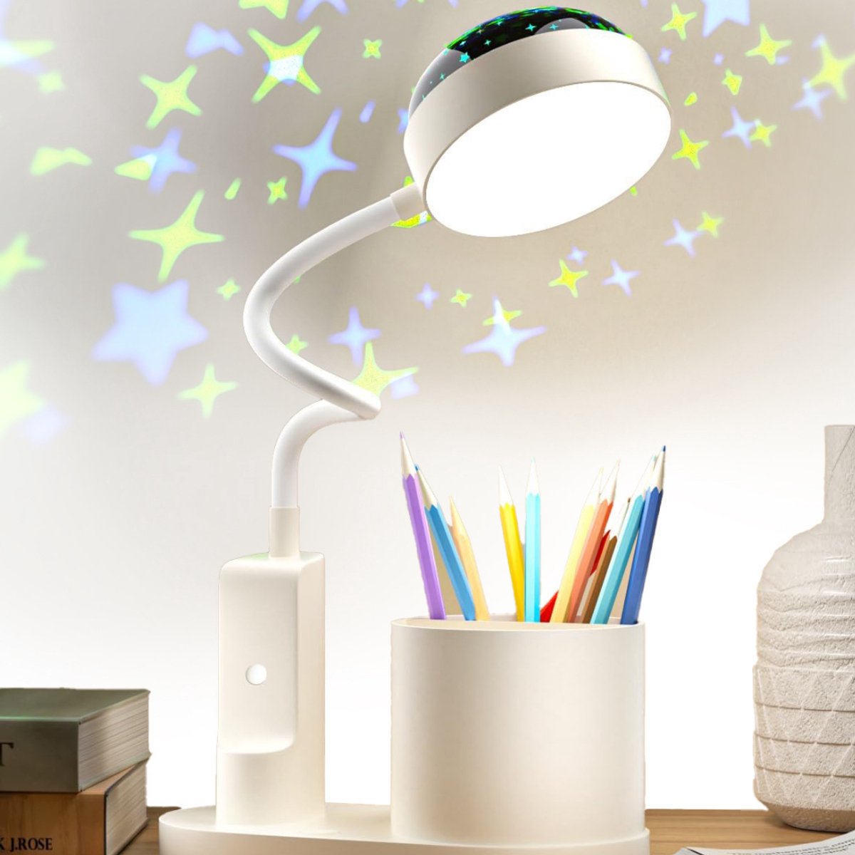 DailySupplies® Bureaulamp Kinderkamer - Tafellamp - Daglichtlamp - Bureau- en projectorlamp