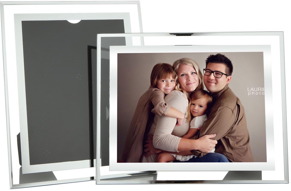 ASelected 8X10 glazen fotolijsten voor trouwfoto's, familiefoto's en woondecoratie, vrijstaand en aan de muur te - ShopVlot
