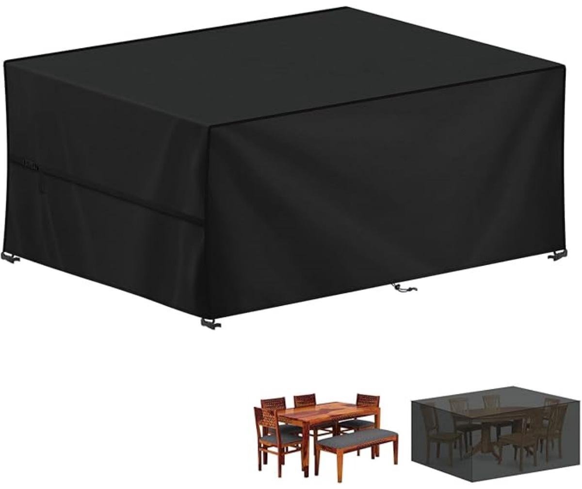 SSTRWGOOD Meubelhoezen - Tuinmeubilair Afdekhoes - 240x140x90cm - Waterdicht en Stofdicht - Geschikt voor Lounge Sets en Tuinsets - Oxford Doek