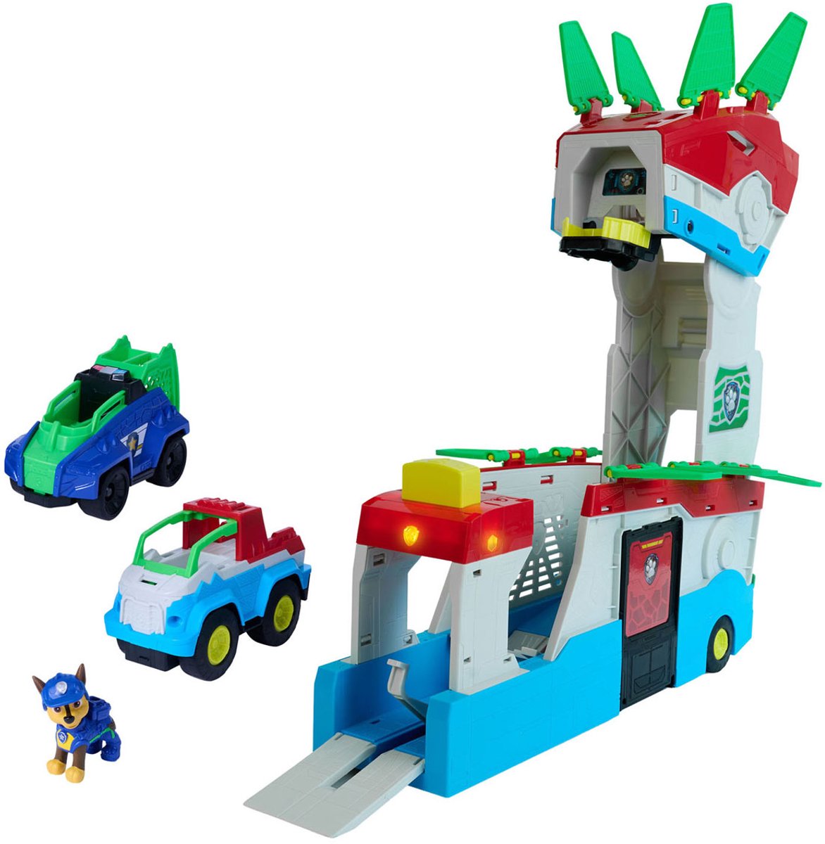 PAW Patrol - De Dino Film - Dino 2-in-1 Hoofdkwartier - Speelset van 55,8 cm met Licht en Geluid — cadeau in Spellen & Speelgoed - foto 5