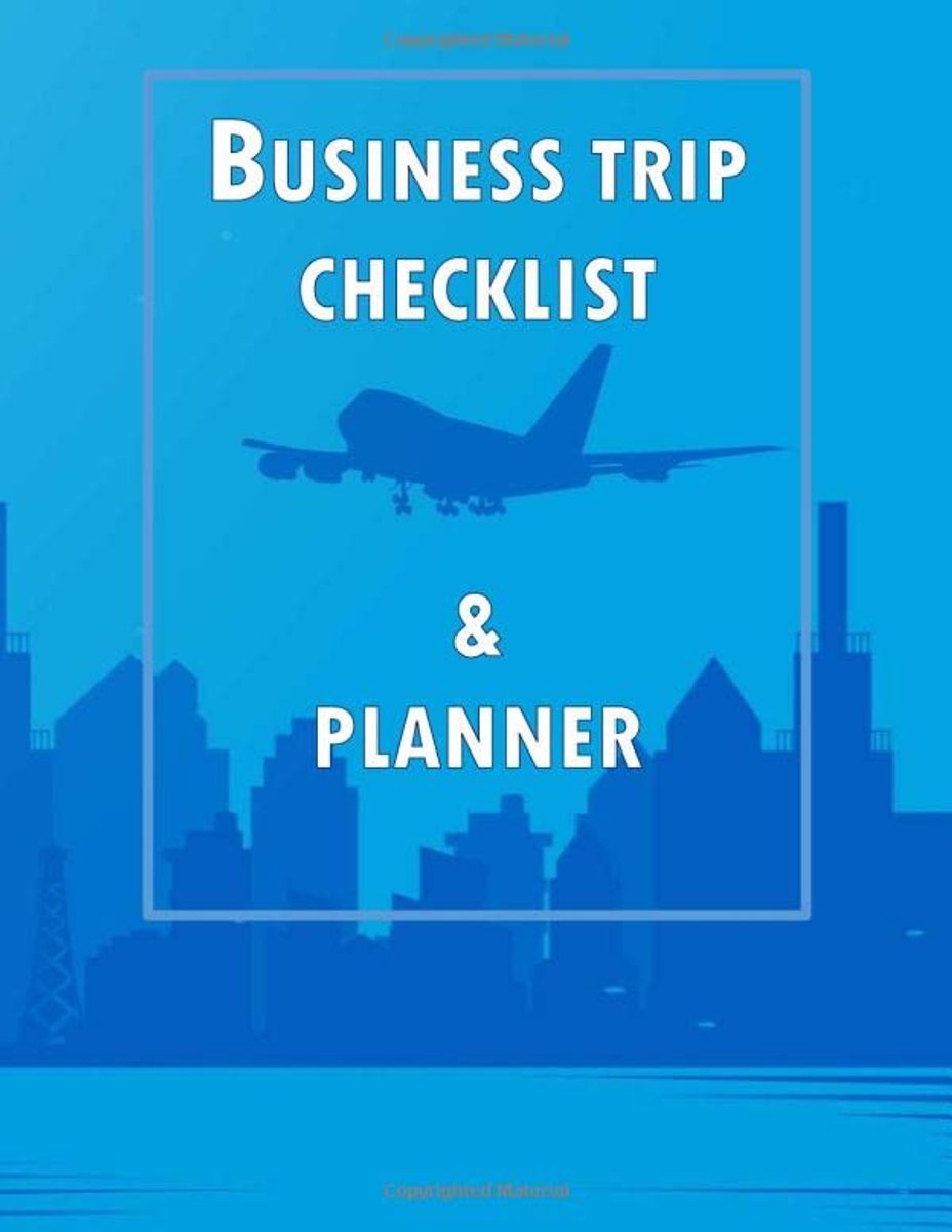 BUSINESS TRIP CHECKLIST & PLANNER: Business trip organizer with Bucket List - Tasks to do to plan a business travel - ShopVlot