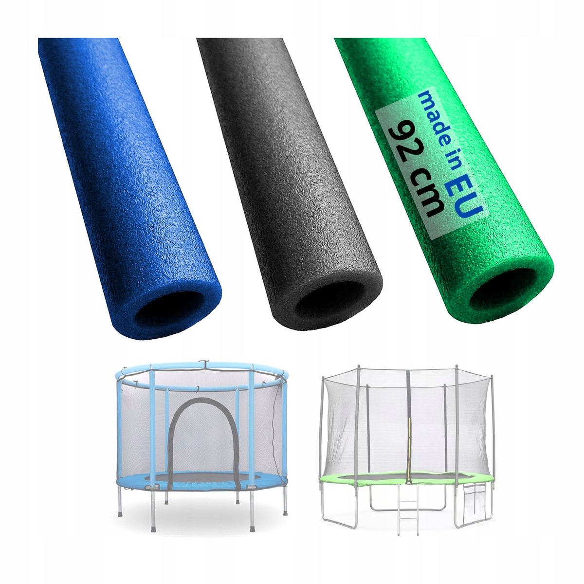 Clever Leon Paalbeschermers Trampoline - Schuim - 92cm