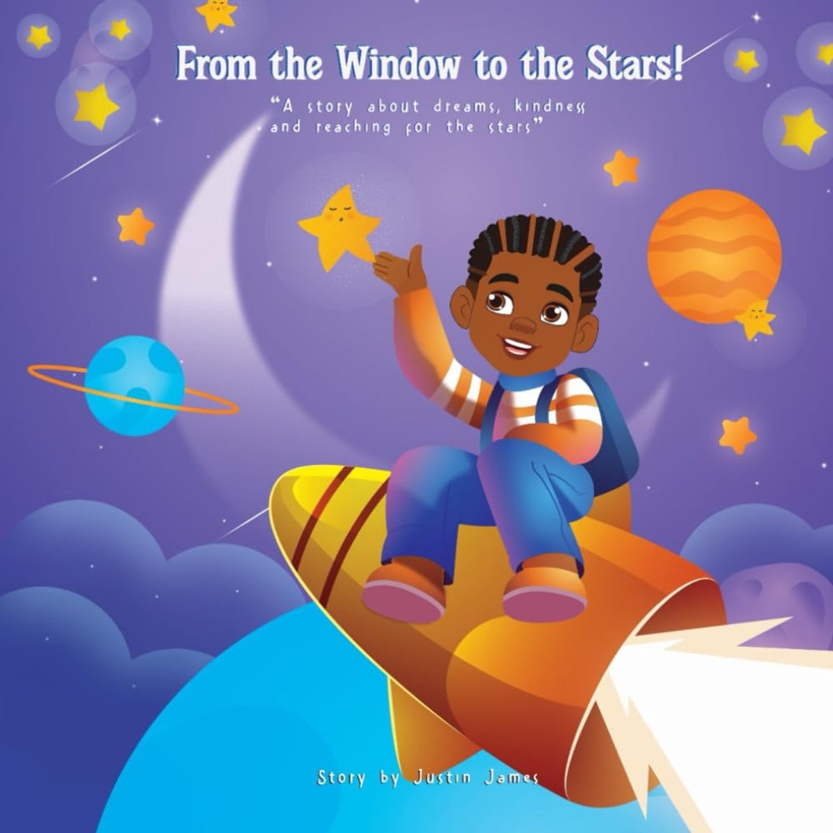 From the Window to the Stars: An inspiring children’s book about dreams, kindness, and self-belief - ShopVlot
