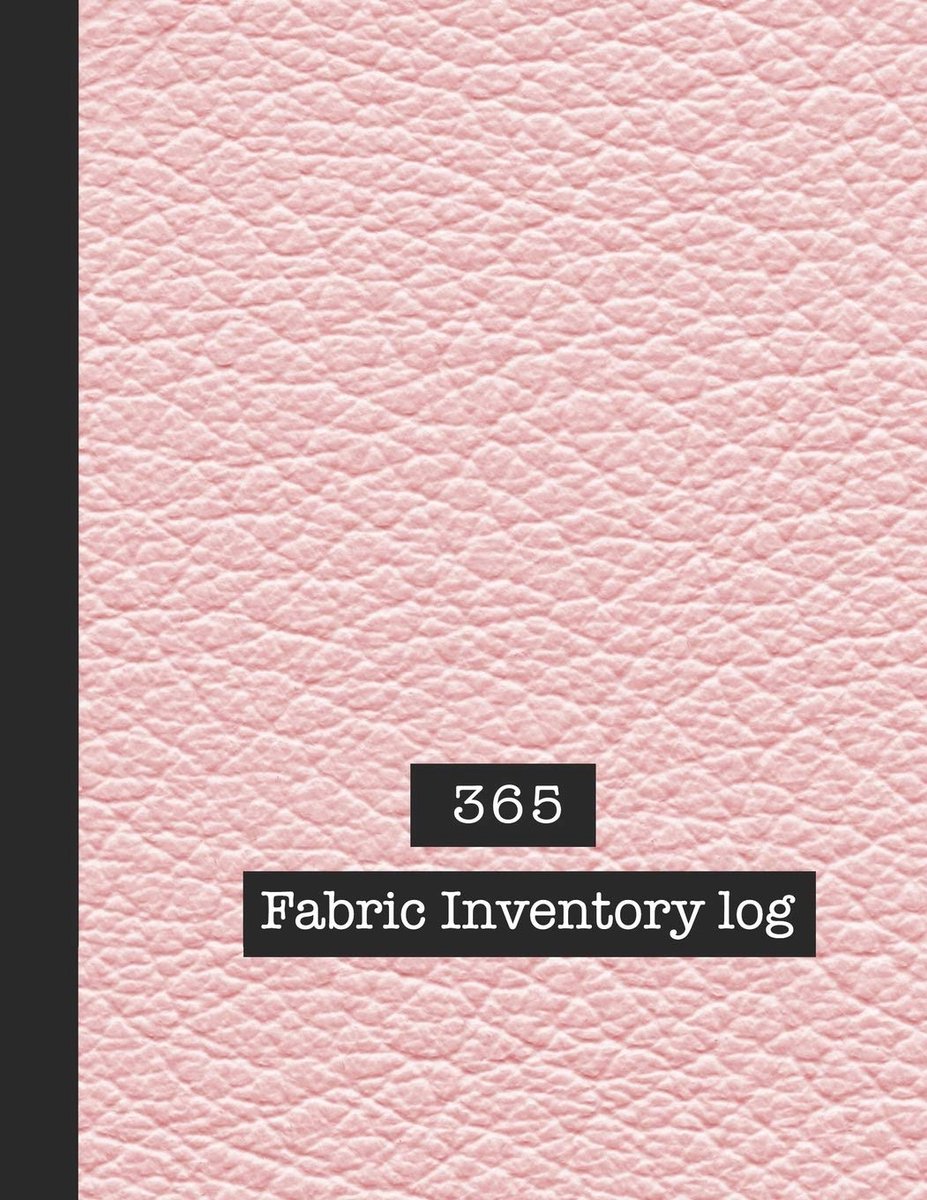 Fabric inventory log book: Large Journal for the sewing lover, machinist, designer or small business to keep a record - ShopVlot