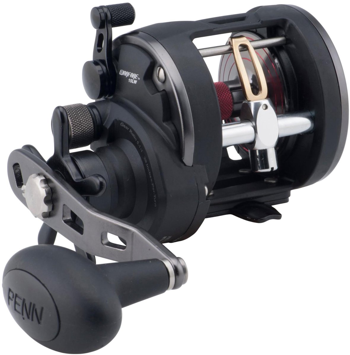 PENN Warfare Level Wind Multiplier Visserijspoel voor Zoutwater Boot of Kajak Vissen - ShopVlot