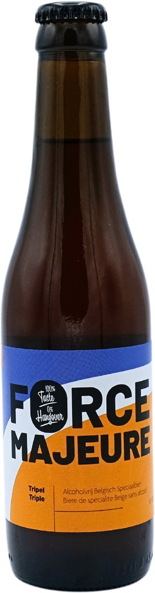 Force Majeure - Tripel - Alcoholarm bier - 24x33cl
