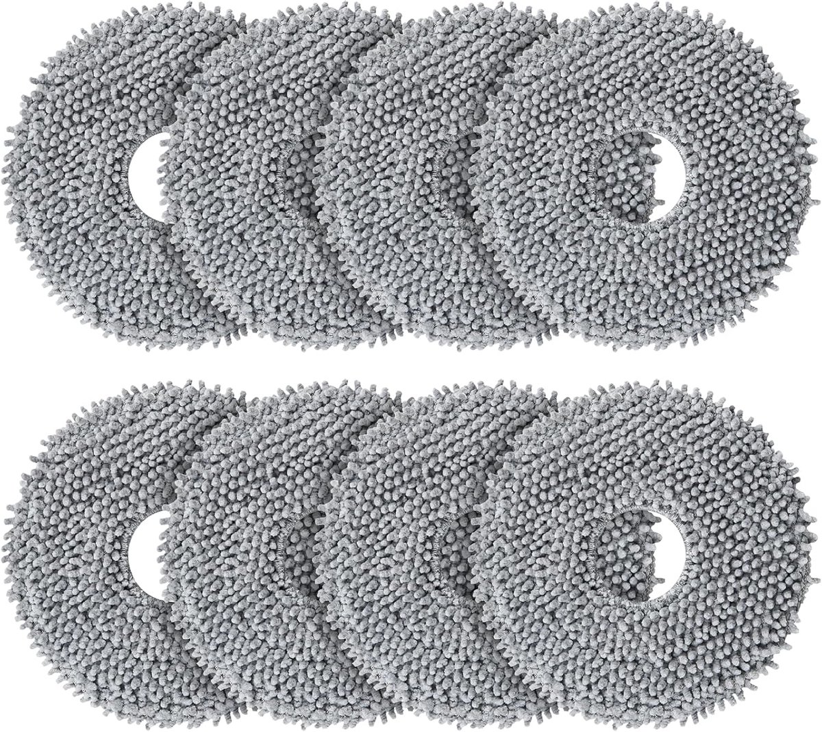 Reserveonderdelen voor Roborock Q Revo-robotstofzuiger, reinigingspads, reserveaccessoires, 8 stuks