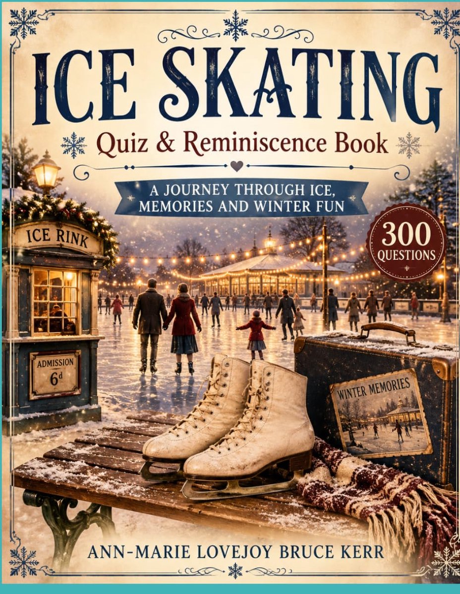 Ice Skating Quiz and Reminiscence Book - ShopVlot