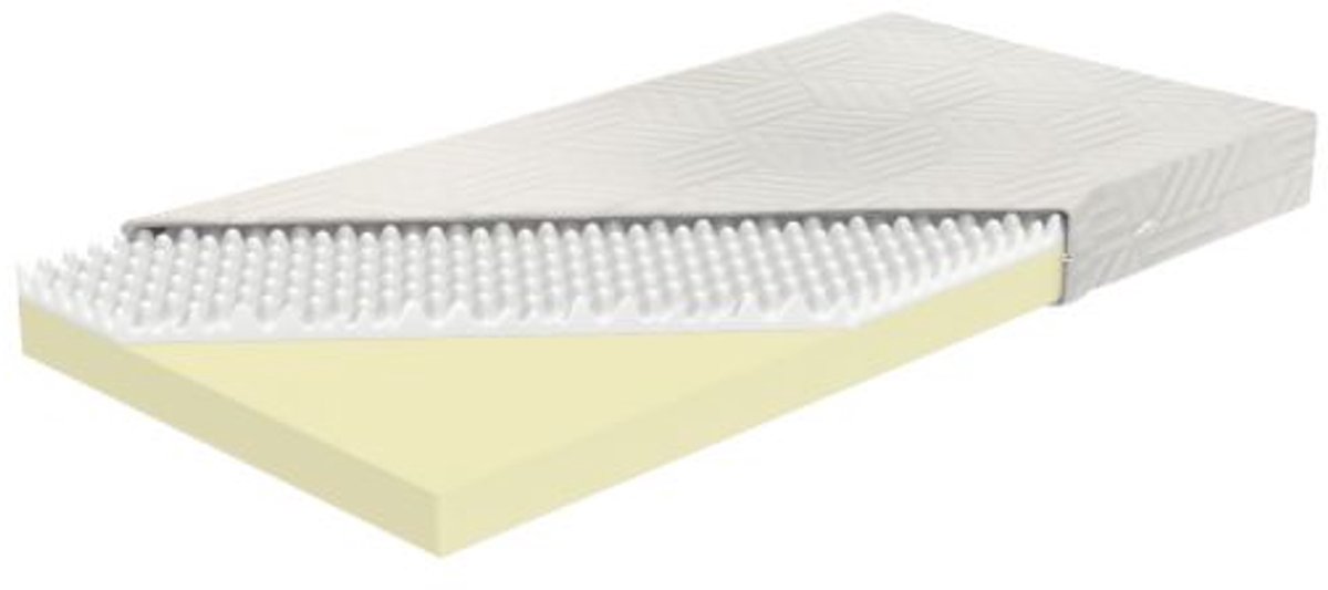 Pretura Matras Superior Wave - 40 x 80 cm Wit