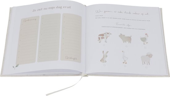 Little Dutch Babyboek 'Mijn eerste jaar' Baby Bunny FSC van Little Dutch — afbeelding 5
