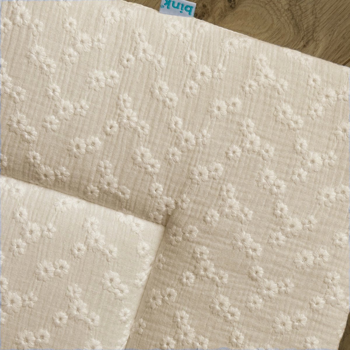 BINK Bedding Esmee Boxkleed - 71 x 122 cm - Ecru