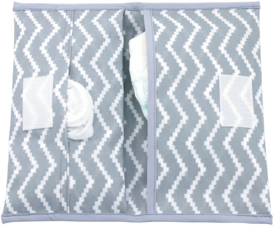 KipKep Napper Luieretui - Silver Grey