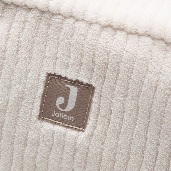 Jollein - Etui - Cloudy Rib - Oatmeal - 100% Polyester - Luieretui, Baby Toilettas - 21x14cm van Jollein — afbeelding 5