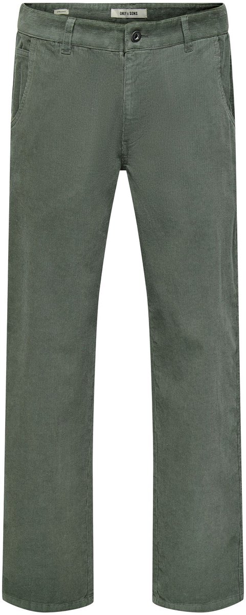ONLY & SONS Broeken ONSEDGE Straight fit Corduroy Broeken