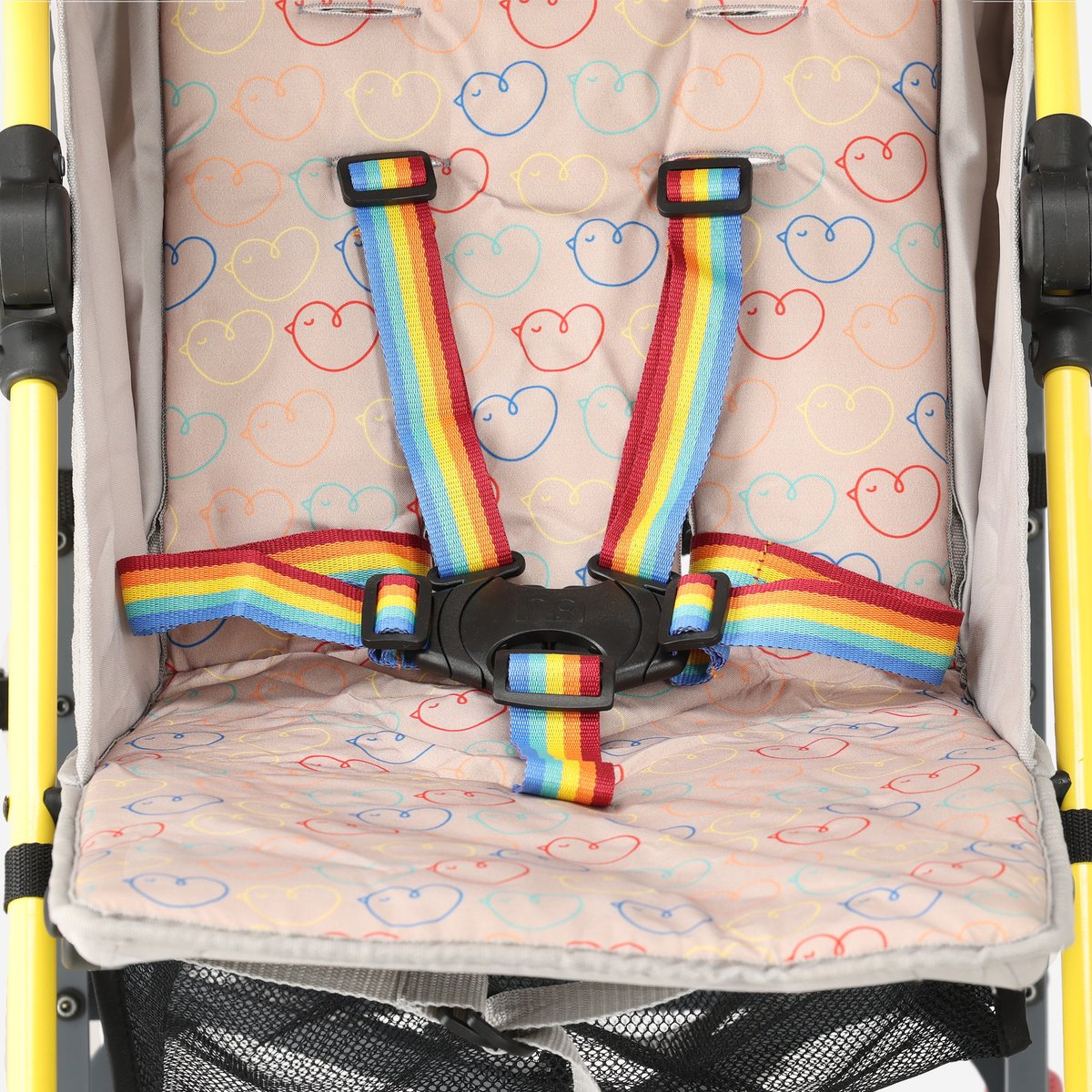 Mooiys Paraplu Buggy Inklapbaar - Kinderbuggy Compact - Cream – foto 2